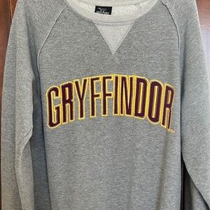 Harry Potter Gryffindor Gray Sweatshirt